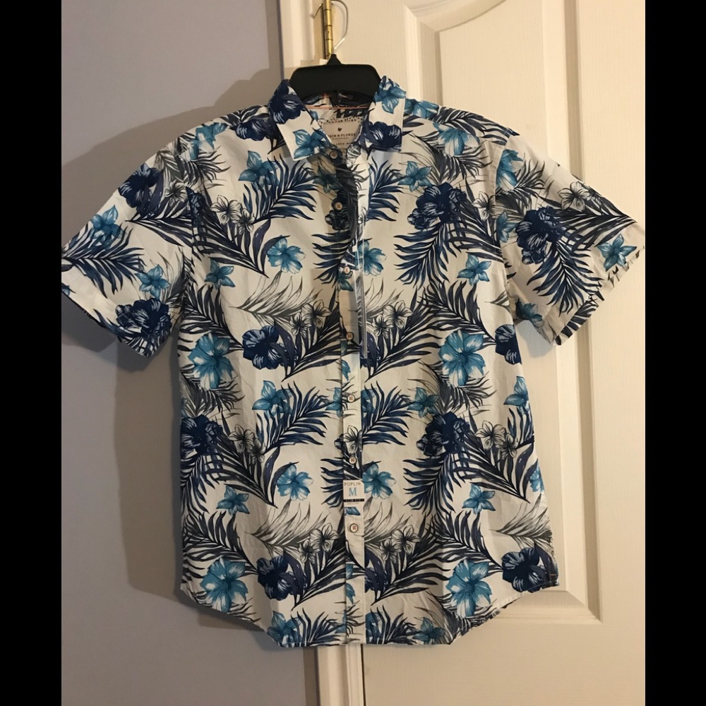 Denim & Flowers Ricky Singh Slim Fit Men Shirt